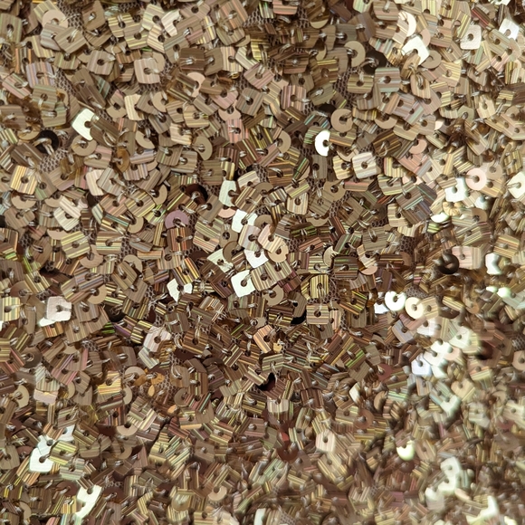 ZARA $119 LIMITED EDITION GOLD SEQUIN SLIP DRESS S,M,L NWT - Picture 8 of 11